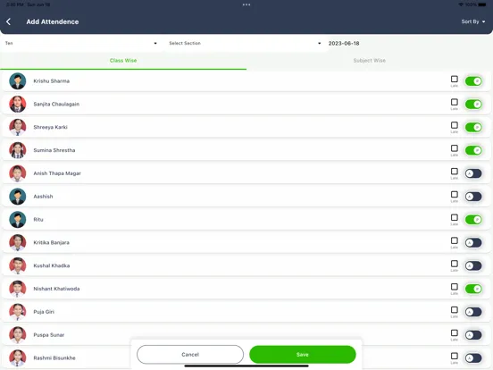 Screenshot di Jivan Jyoti Secondary School iPad 