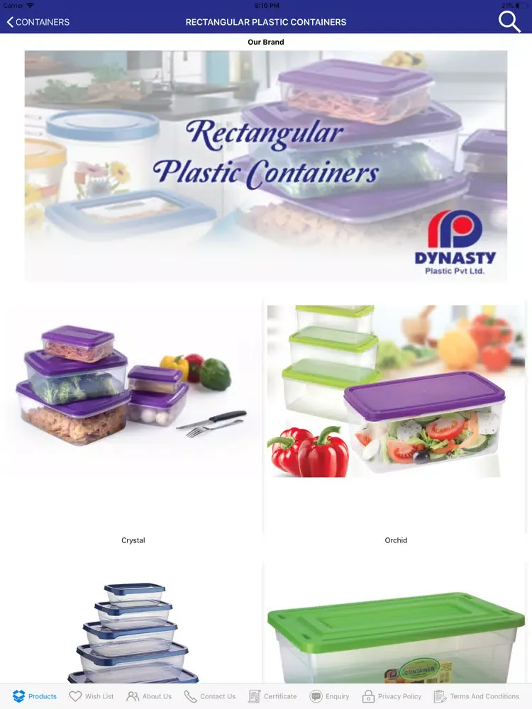 Dynasty Plastics iPad  স্ক্রিনশট