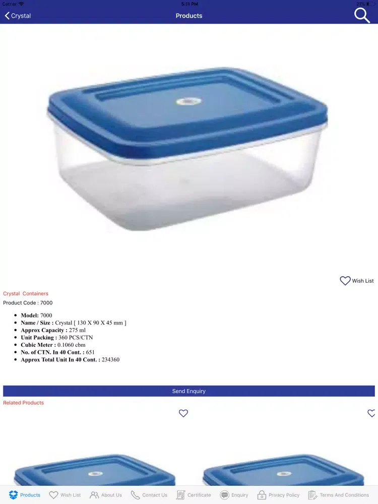 Dynasty Plastics iPad  স্ক্রিনশট
