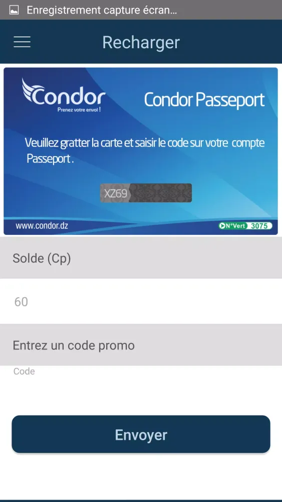 Скриншоты Condor Passport