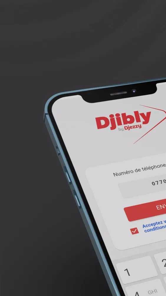 Screenshot di Djibly