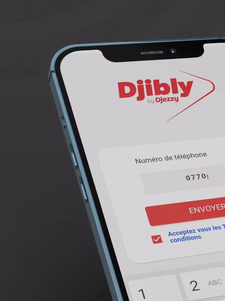 Screenshot di Djibly
