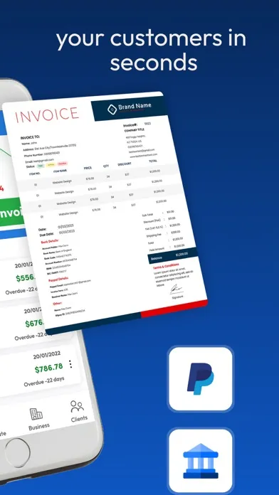 Invoice Creator- Receipt Maker应用截图