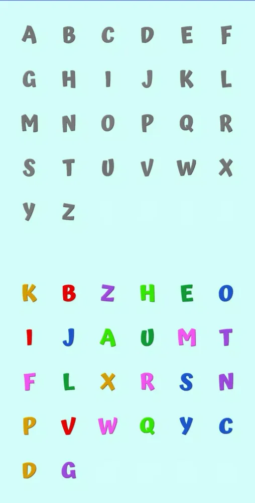 Zrzuty ekranu ABC Zone