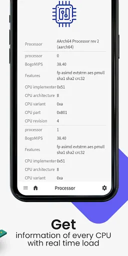 Device Info: System & CPU Info Screenshots