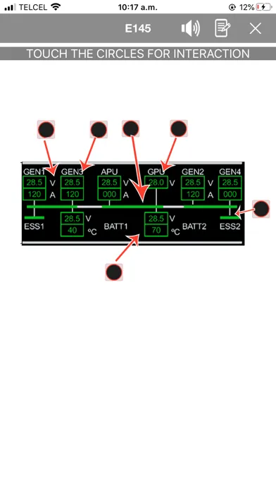 Ảnh chụp màn hình của EMB 145 Training Guide PRO