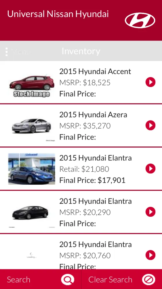 Universal Nissan Hyundai Screenshots