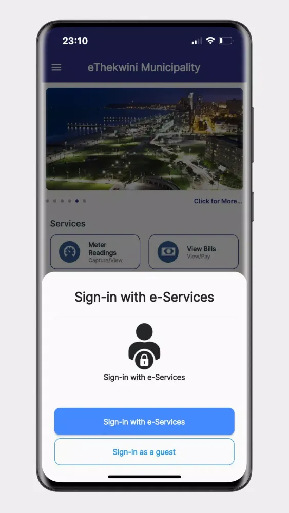 eThekwini Mobile App سکرین شاٹس