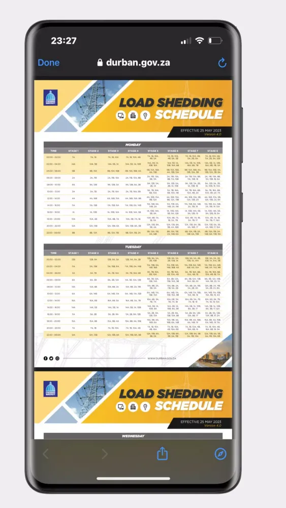 eThekwini Mobile App سکرین شاٹس