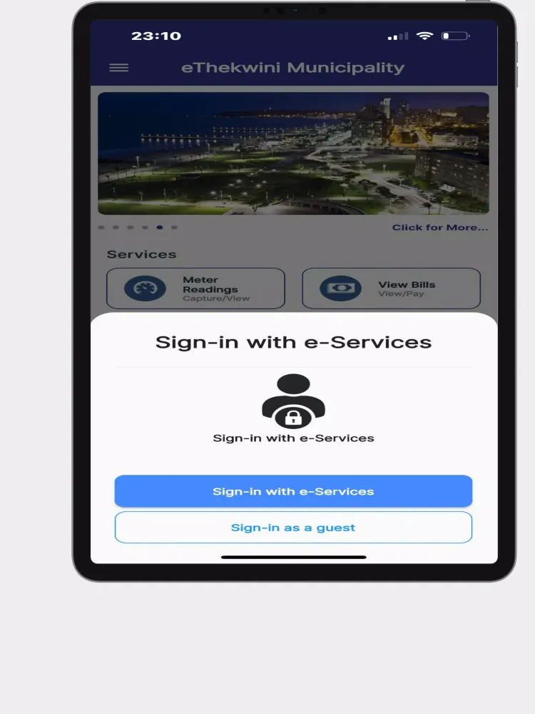 eThekwini Mobile App سکرین شاٹس