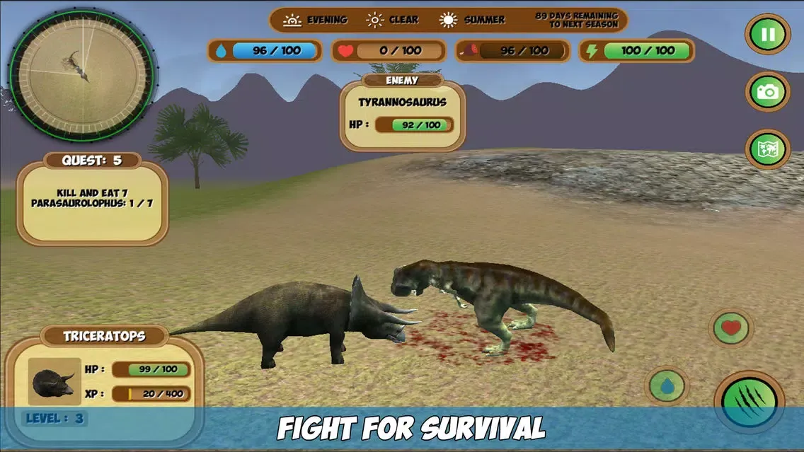 Triceratops Simulator 스크린샷
