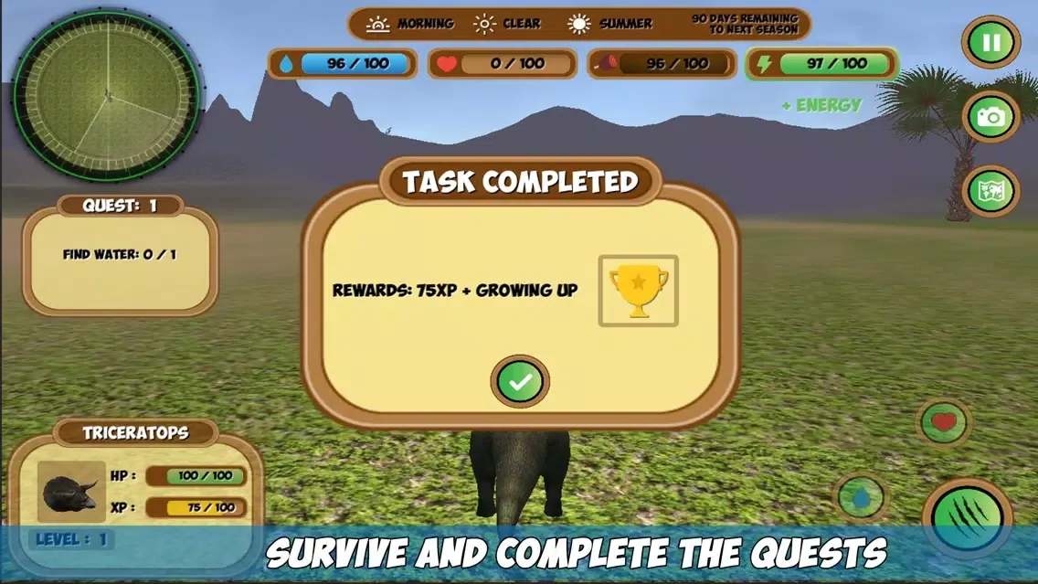 Triceratops Simulator 스크린샷