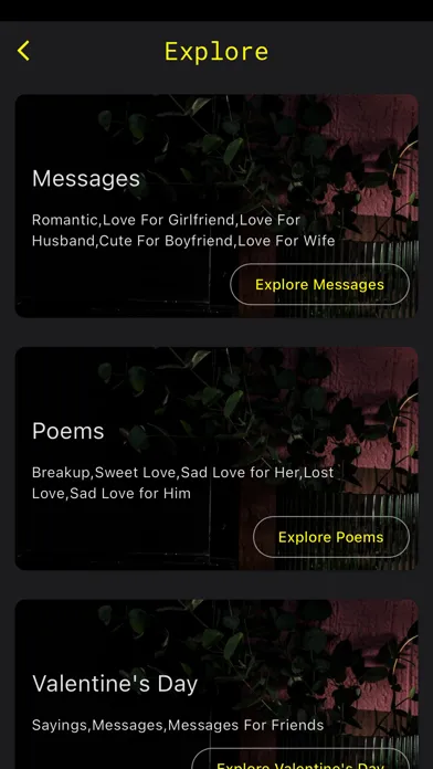 تصاویر Love Messages, Poems +More