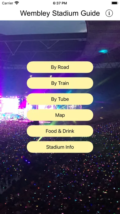 Captures d'écran de Wembley Ground Guide