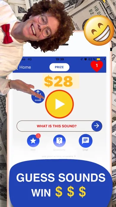 Capturas de tela do Guess The Sound Trivia Earo
