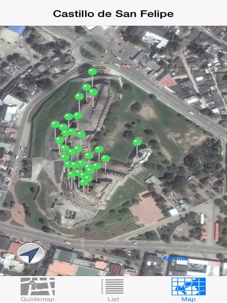 Ảnh chụp màn hình của San Felipe Fort iPad 