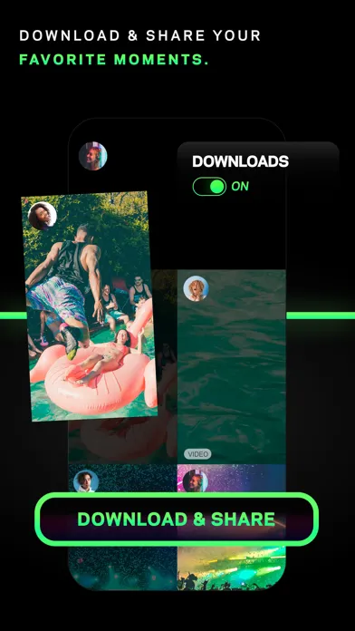 Tangkapan layar SQUAD: The private social app.