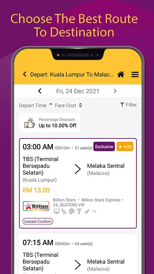 Easybook® Bus Train Ferry Car应用截图