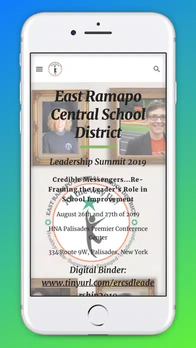 Capturas de pantalla de East Ramapo Admin Tool