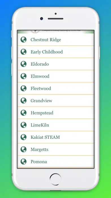 Capturas de pantalla de East Ramapo Admin Tool