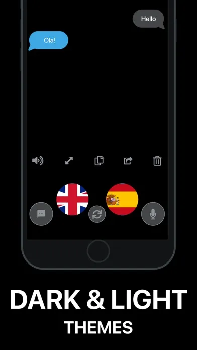 Capturas de tela do Text & Voice Translator