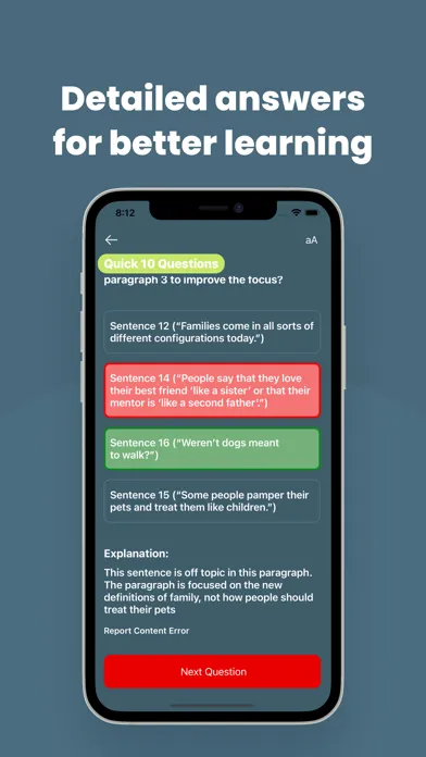 ACCUPLACER Study Prep स्क्रीनशॉट
