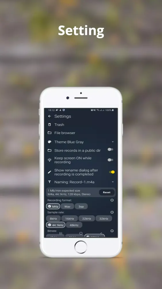 Capturas de pantalla de Voice Recorder – Record Unlimi