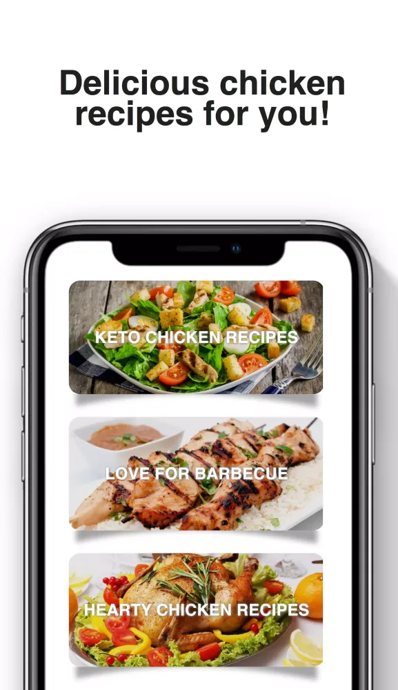 Quick and Easy Chicken Recipes Screenshots
