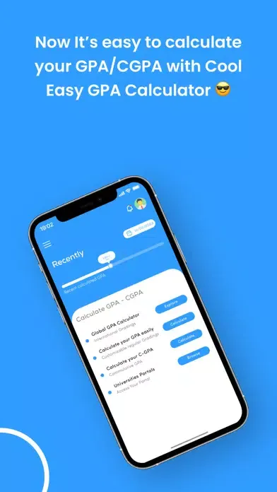 The Easy GPA Calculator Screenshots