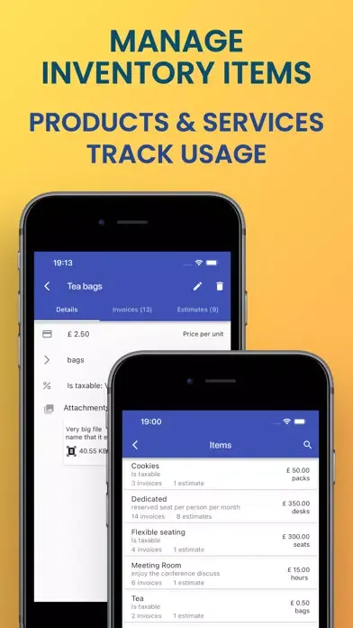 Easy Invoice & Estimate Maker 스크린샷