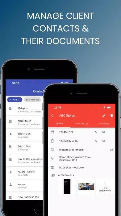 Easy Invoice & Estimate Maker 스크린샷