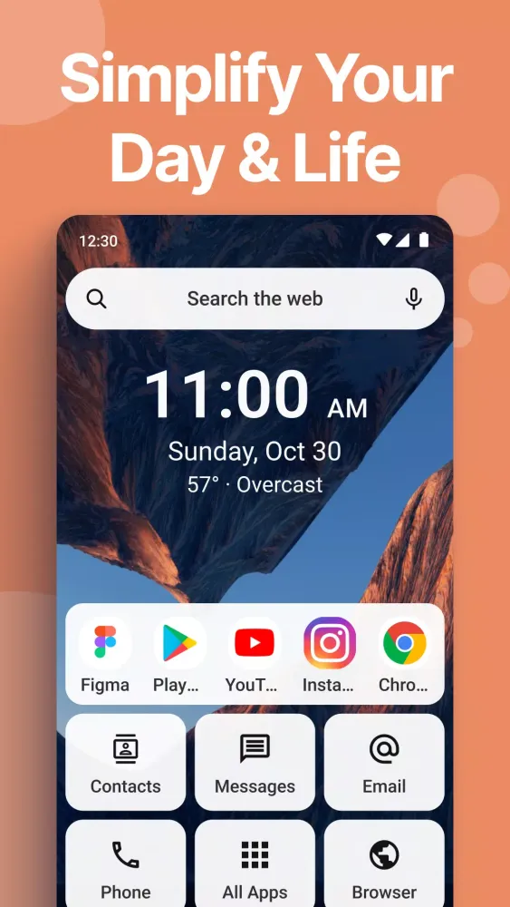 Скриншоты Easy Homescreen