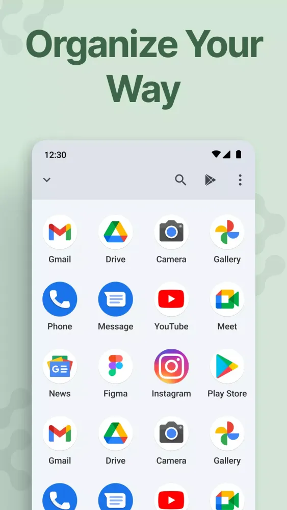 Скриншоты Easy Homescreen