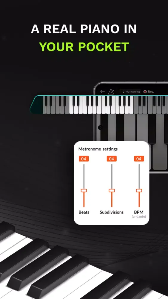 Learn Piano: My Piano Keyboard スクリーンショット