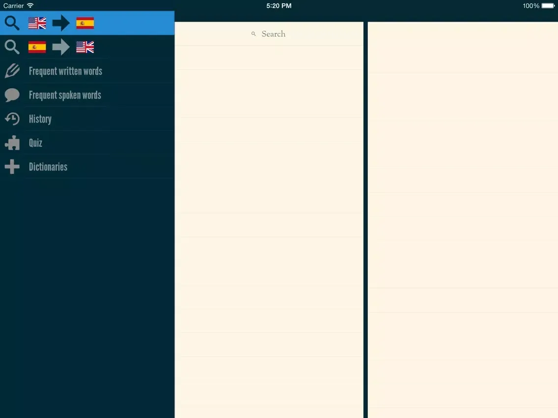 Tangkapan layar Easy Learning English - Translate & Learn - 60+ Languages, Quiz, frequent words lists, vocabulary iPad 