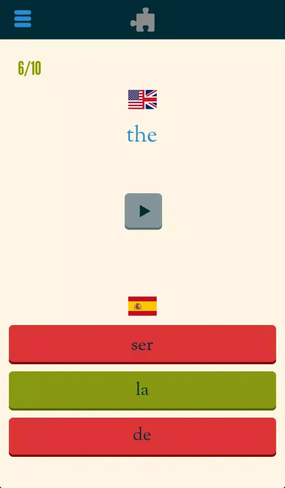 Tangkapan layar Easy Learning English - Translate & Learn - 60+ Languages, Quiz, frequent words lists, vocabulary