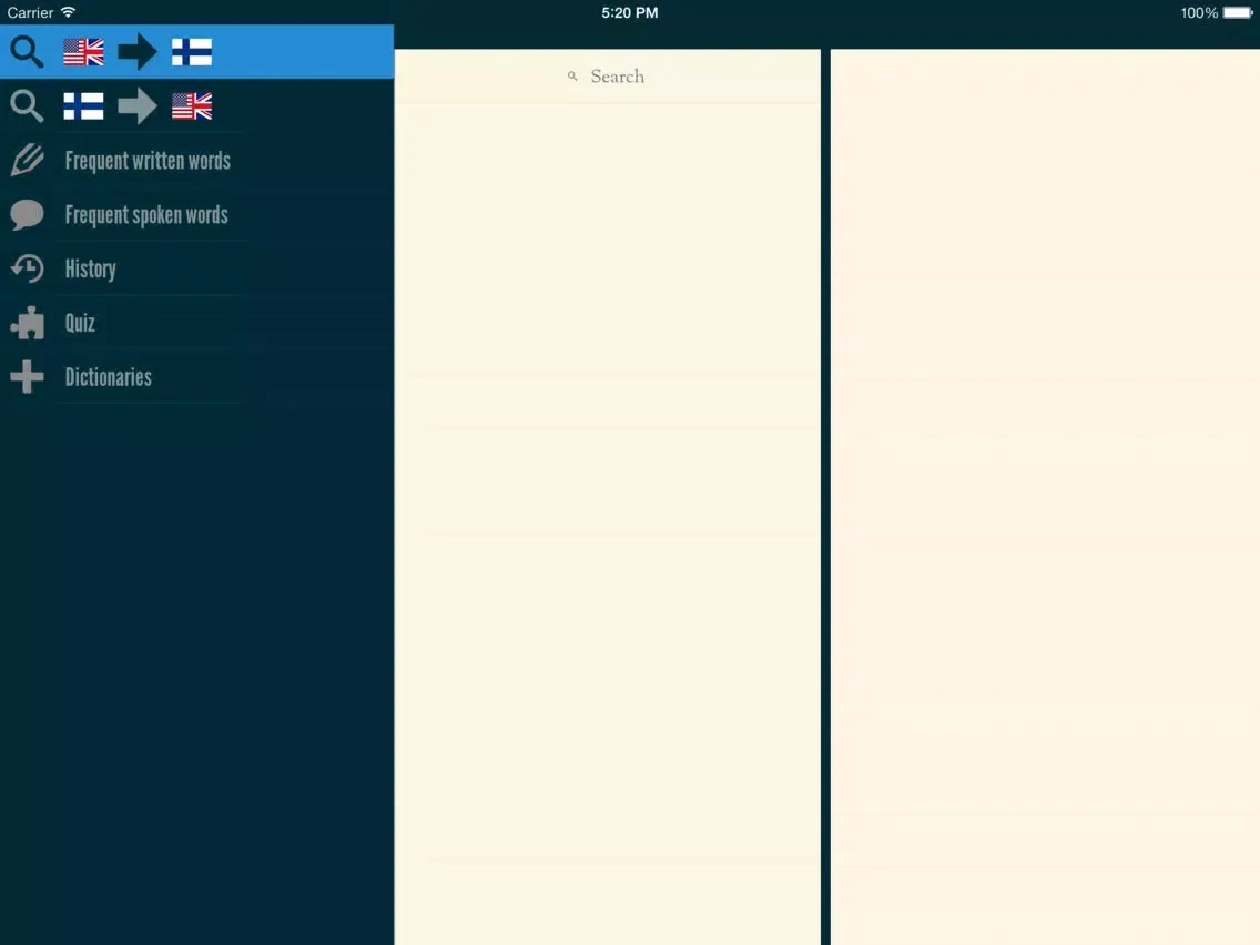 Captures d'écran de Easy Learning Finnish - Translate & Learn - 60+ Languages, Quiz, frequent words lists, vocabulary iPad 