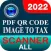 PDF QR Code Image Tax Scanner