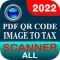 PDF QR Code Image Tax Scanner