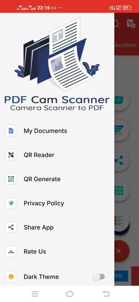 PDF QR Code Image Tax Scanner应用截图