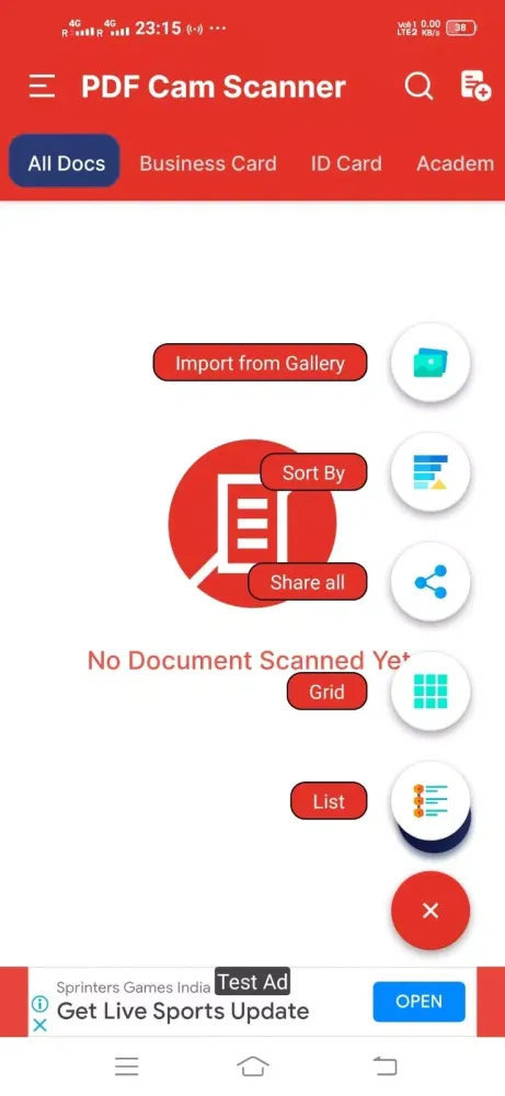 PDF QR Code Image Tax Scanner应用截图