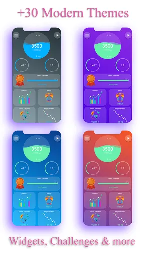 Tangkapan skrin EasyFit Step Counter - Pro