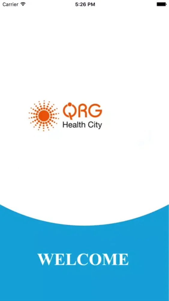 Zrzuty ekranu QRG Health