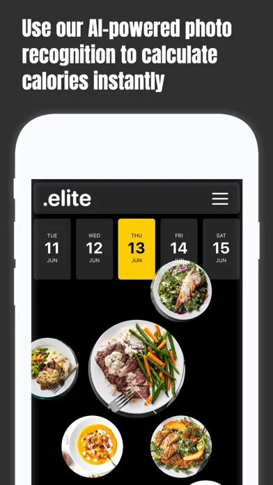 Elite Food Diary Eat Mindfully Screenshots
