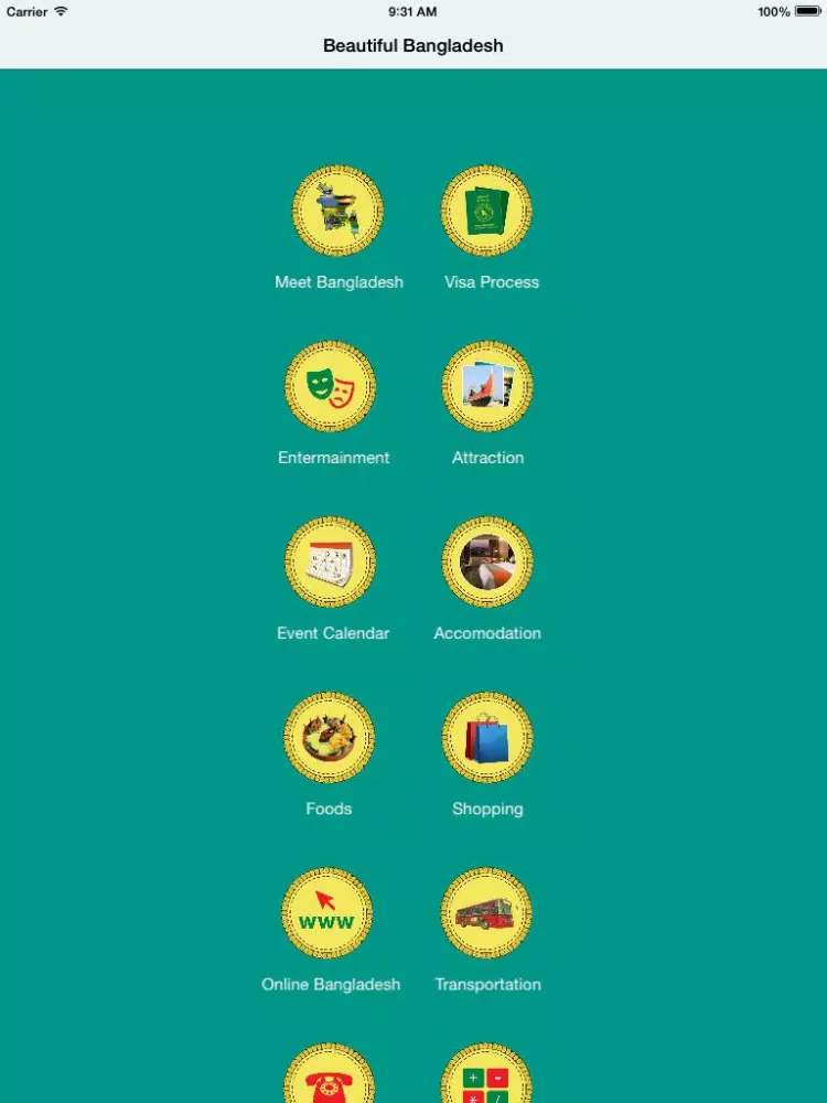 Beautiful Bangladesh. iPad  Screenshots