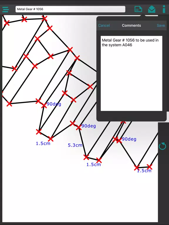 Tangkapan skrin Blueprints and Scanning App for Technical Drawing iPad 