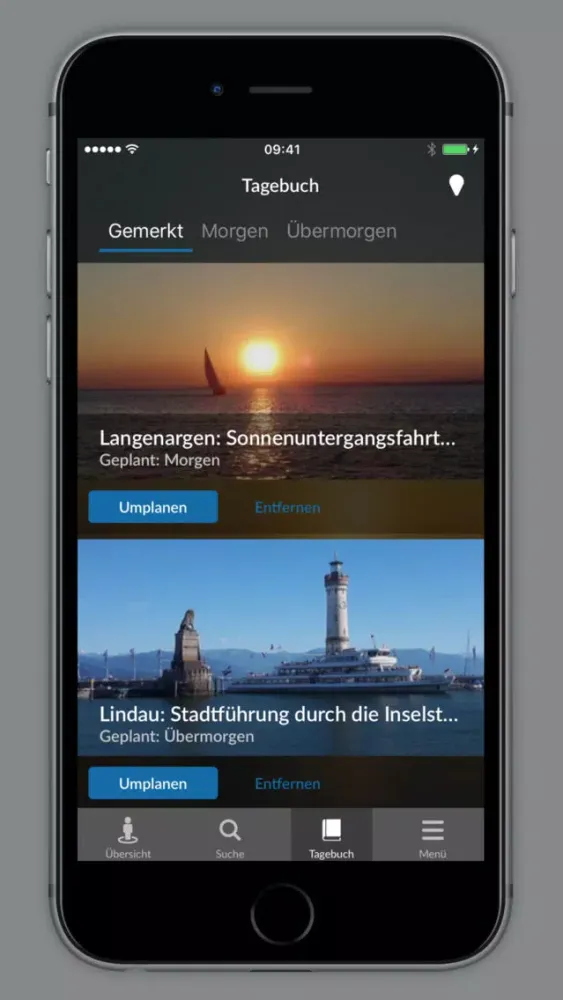 Capturas de pantalla de Bodensee Reiseführer