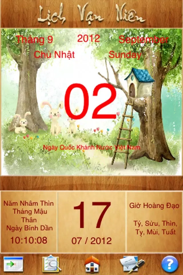 Ảnh chụp màn hình của LichVanNienPro