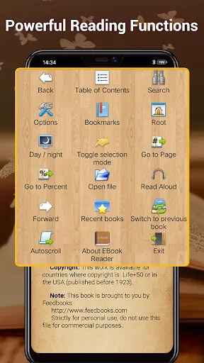 Captures d'écran de EBook Reader & ePub Books