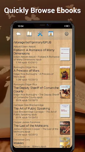 Captures d'écran de EBook Reader & ePub Books
